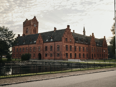 Billede af klosterbygningen på Herlufsholm