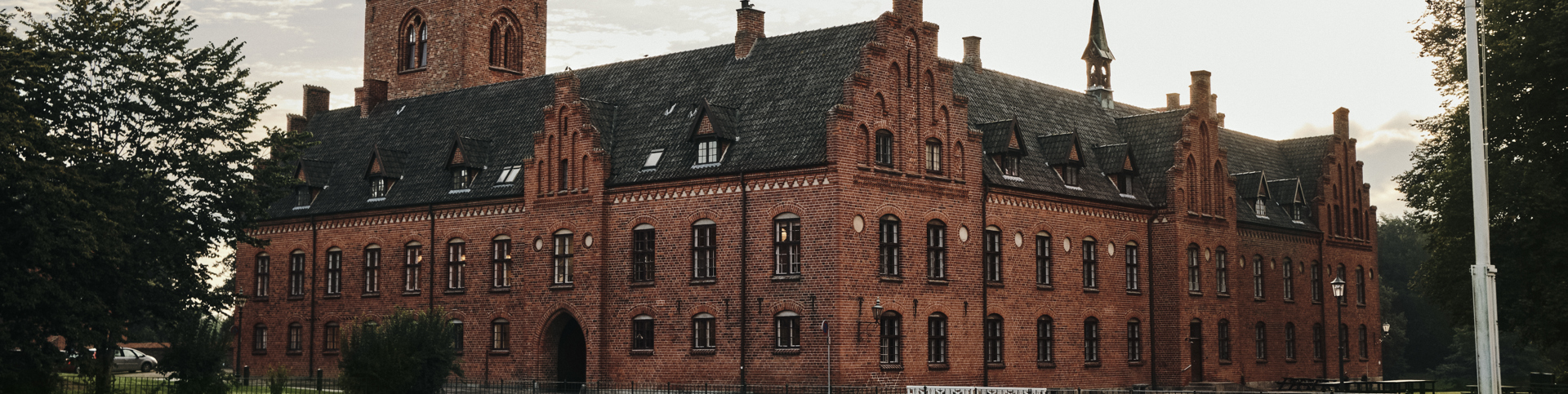 Billede af klosterbygningen på Herlufsholm